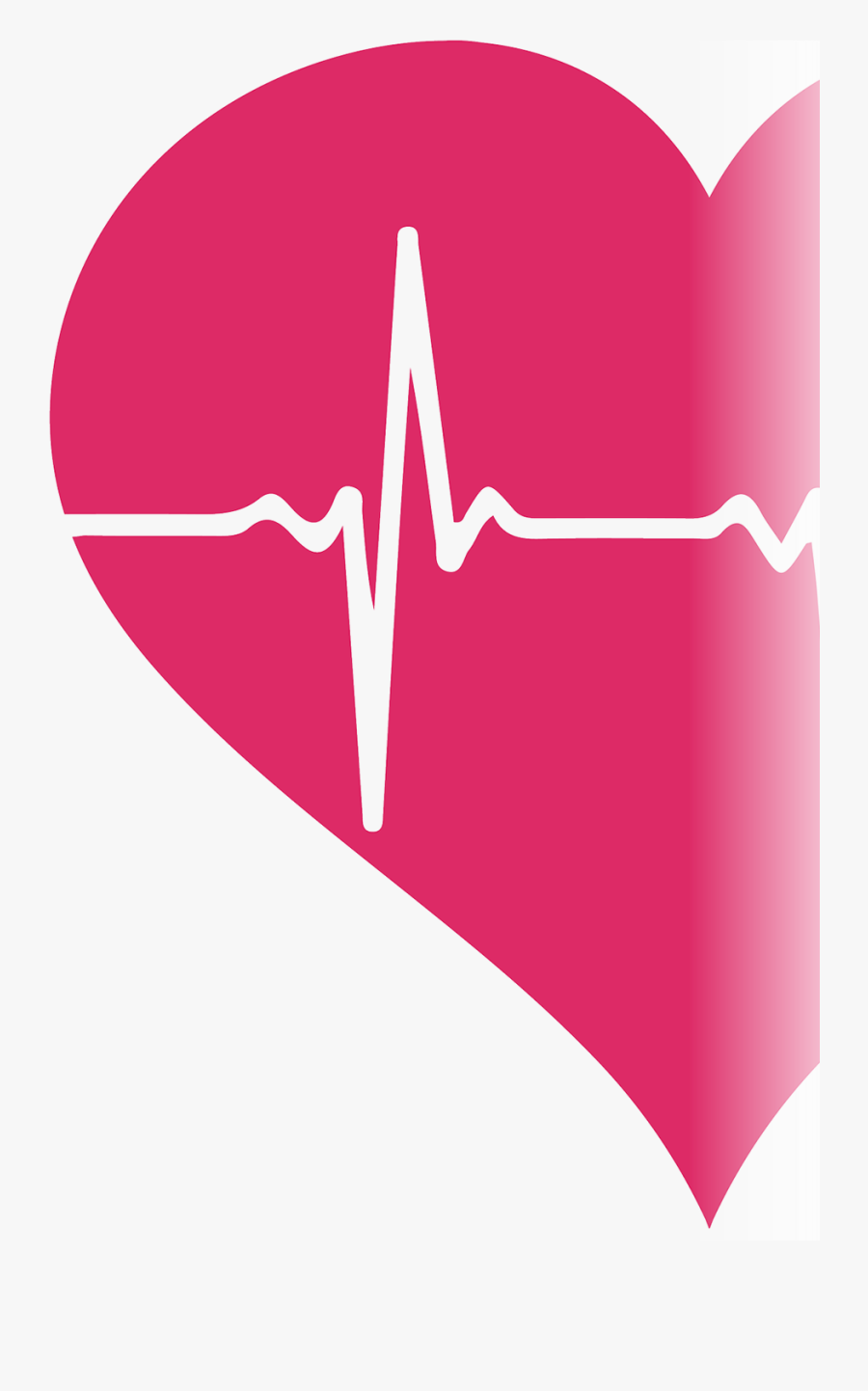 Heartbeat Clipart Sinus Rhythm - Graphic Design, Transparent Clipart
