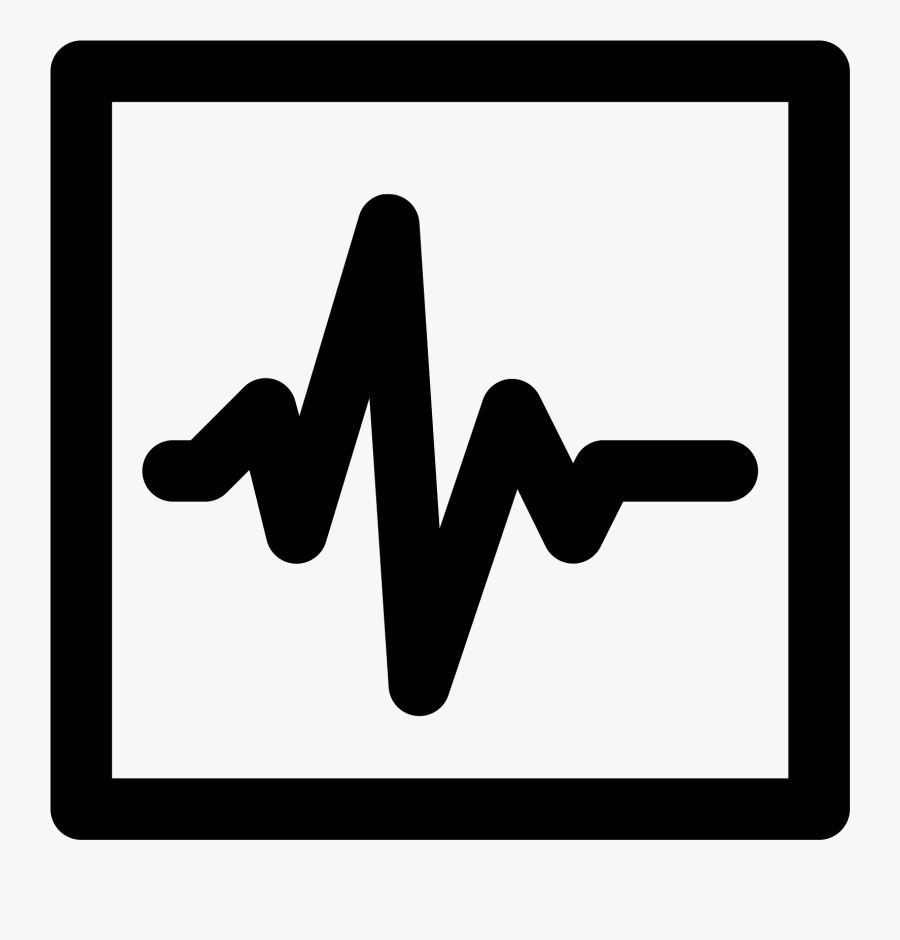 Heartbeat Vector Png Download - Monitoring Icon .ico, Transparent Clipart