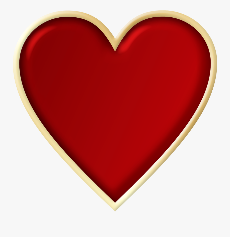 Heart Shape For Valentines, Transparent Clipart