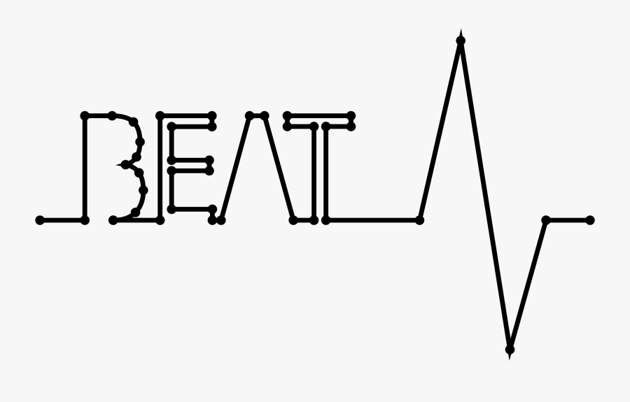 Heartbeat Clipart Music Beat - Beat En Png, Transparent Clipart