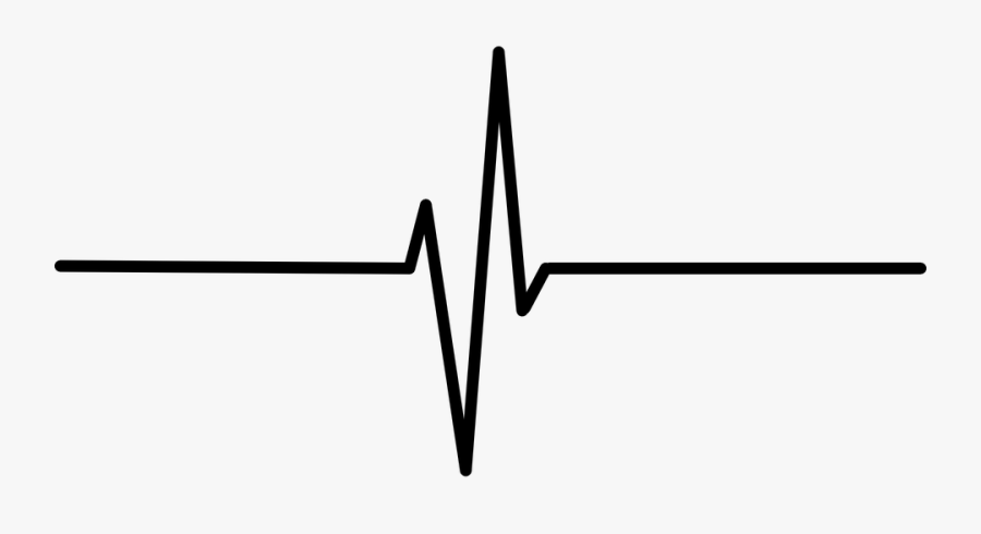 Heartbeat, Ekg, Ecg, Pulse, H - Heart Beat Png, Transparent Clipart