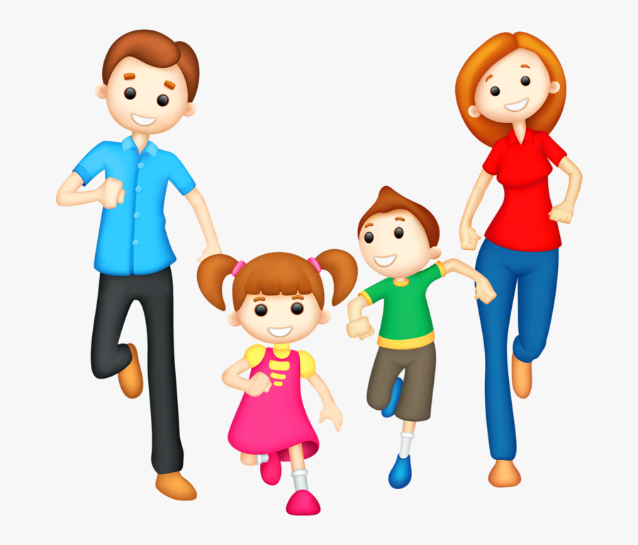 Family Png Clipart 7 - Son And Daughter Clipart, Transparent Clipart
