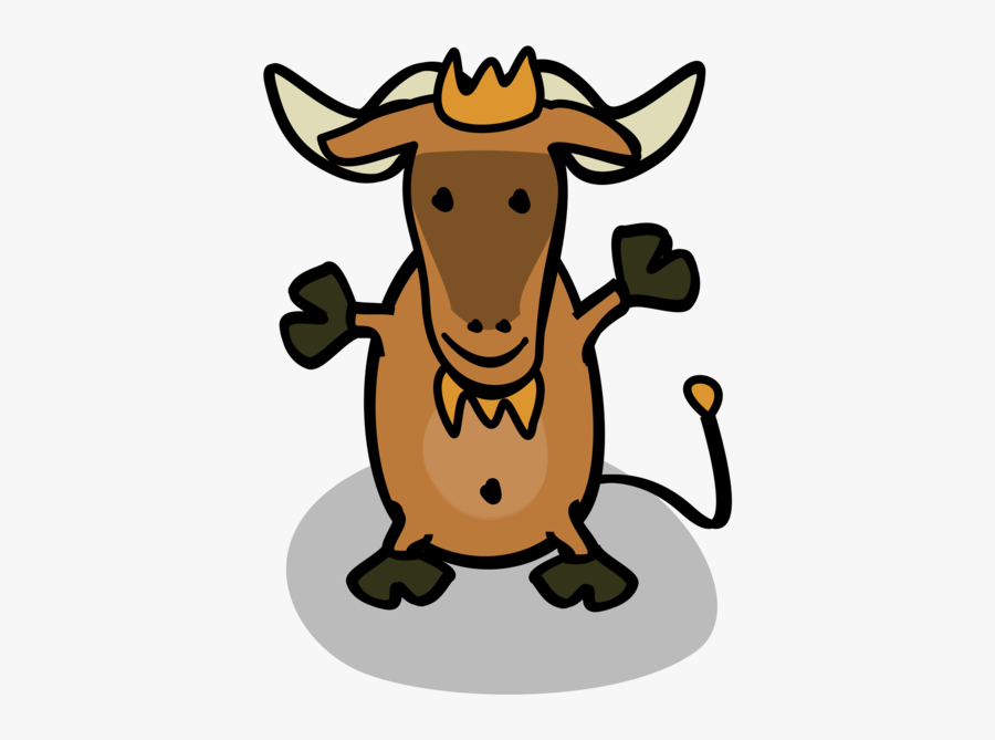 Bull,bovine,cowgoat Family, Transparent Clipart