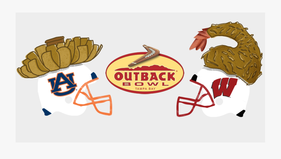 The Outback Bowl - Outback Bloomin Onion Cartoon, Transparent Clipart