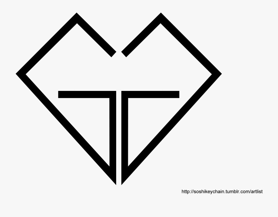 Bysone Media Art Girls Generation Logos Black - Girls Generation Logo, Transparent Clipart