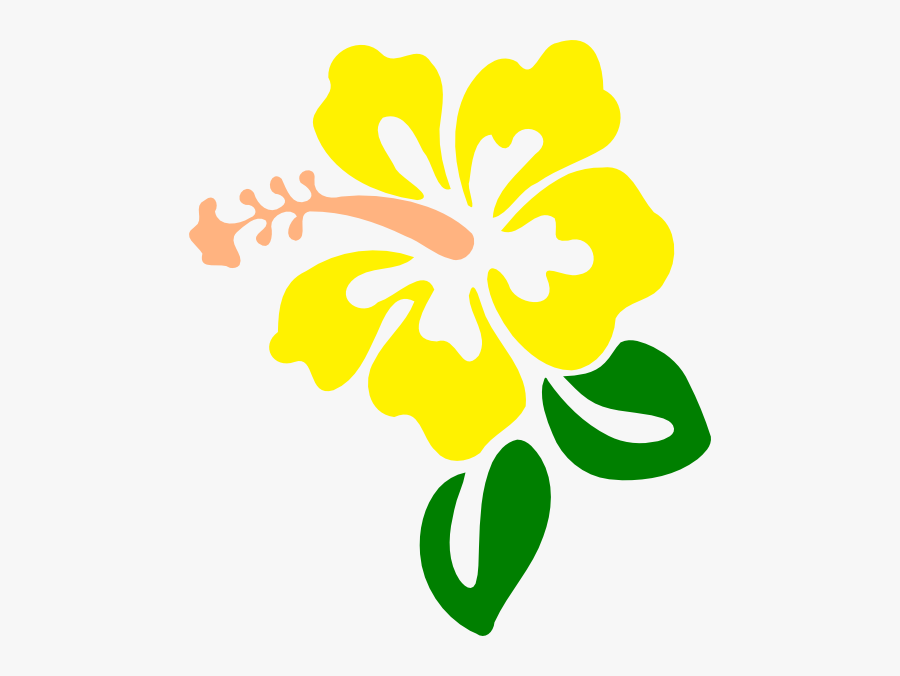 Clip Art At Clker - Hibiscus Clip Art, Transparent Clipart