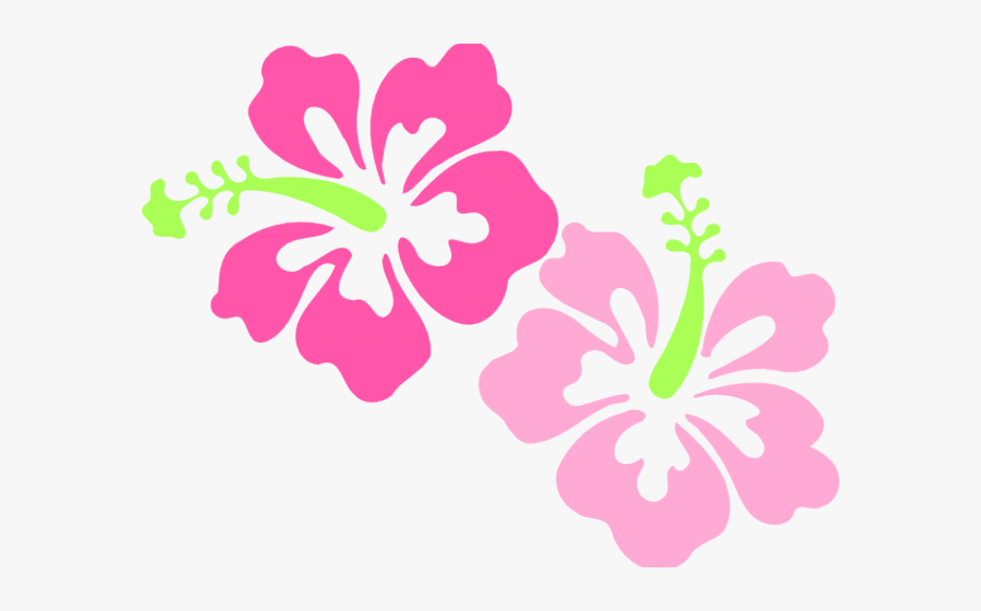 Transparent Background Hibiscus Clip Art , Transparent - Hawaiian Flower Clipart, Transparent Clipart