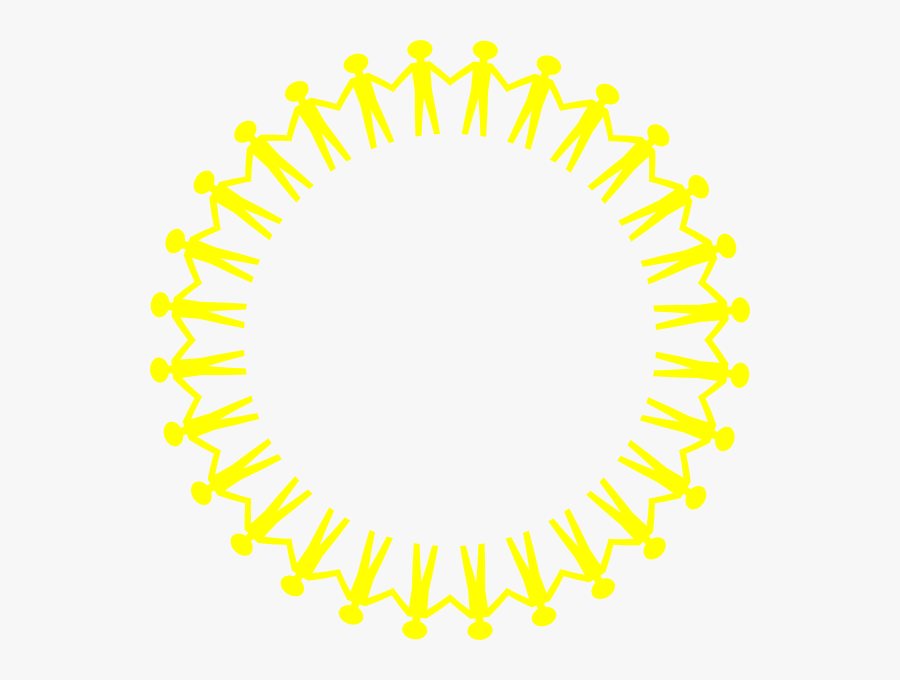 Family - Reunion - Tree - Clipart - Holding Hands In Circle White, Transparent Clipart