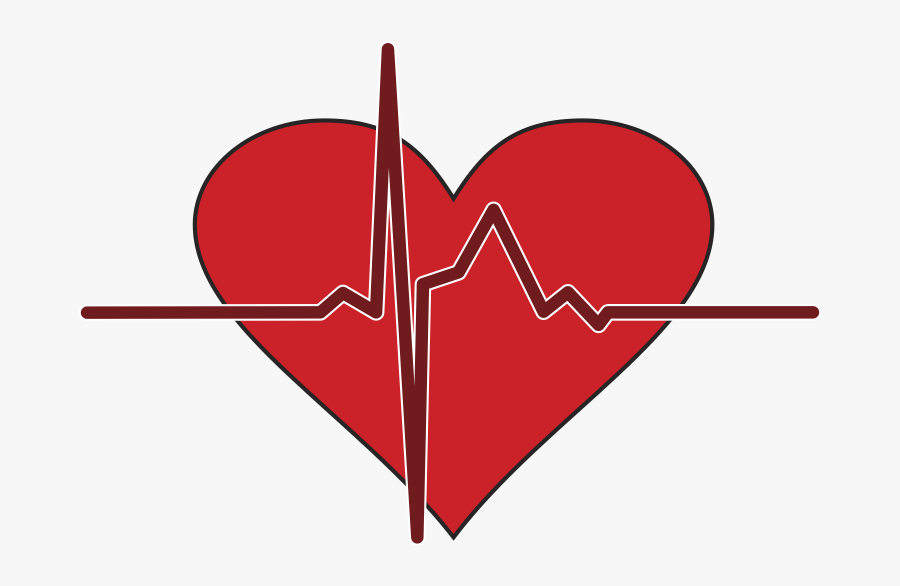 Heartbeat Clipart Heart Rhythm - Heart, Transparent Clipart