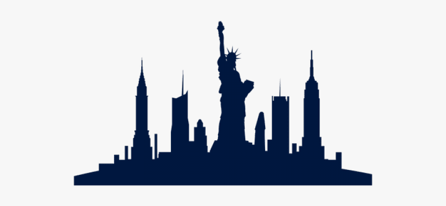 New York Clipart York Skyline - New York Skyline Png, Transparent Clipart