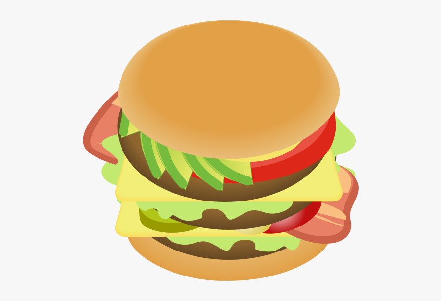 Hamburger, Transparent Clipart