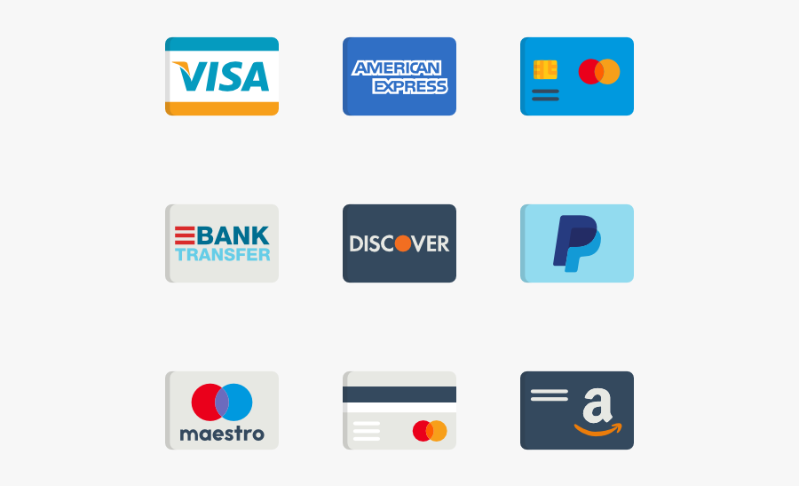 15 Credit Card Logos Png For Free Download On Mbtskoudsalg - Transparent Payment Method Icons, Transparent Clipart