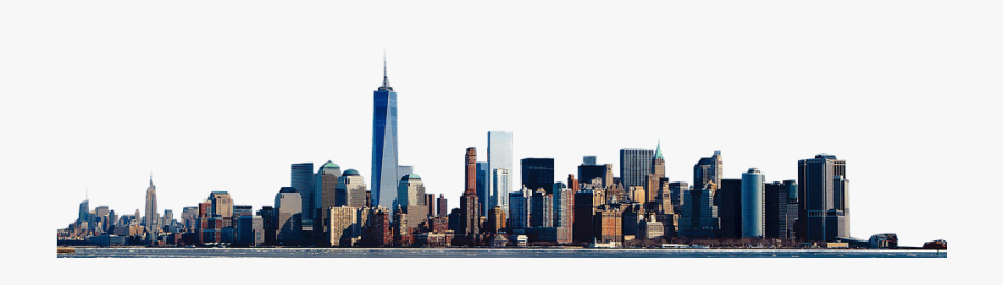 York Clipart Skyline - New York City, Transparent Clipart