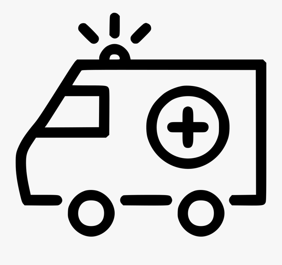 Freeuse Stock Van Medical Hospital Healthcare - Ambulance Siren Symbol Free, Transparent Clipart