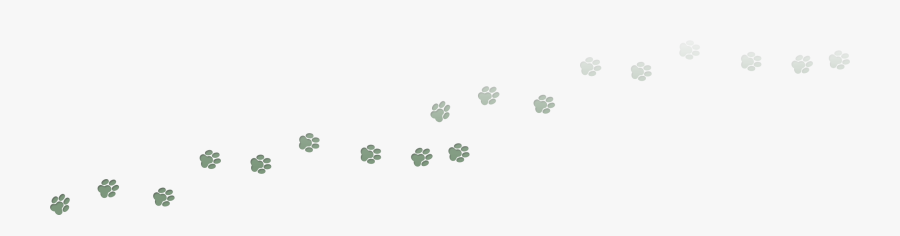 Transparent Heartbeat Clipart - Dirty Paw Prints Png, Transparent Clipart