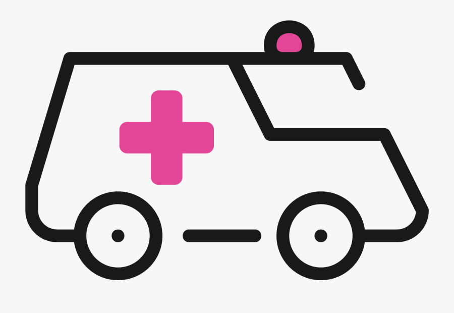 Logotipo De Ambulancia En Verde, Transparent Clipart