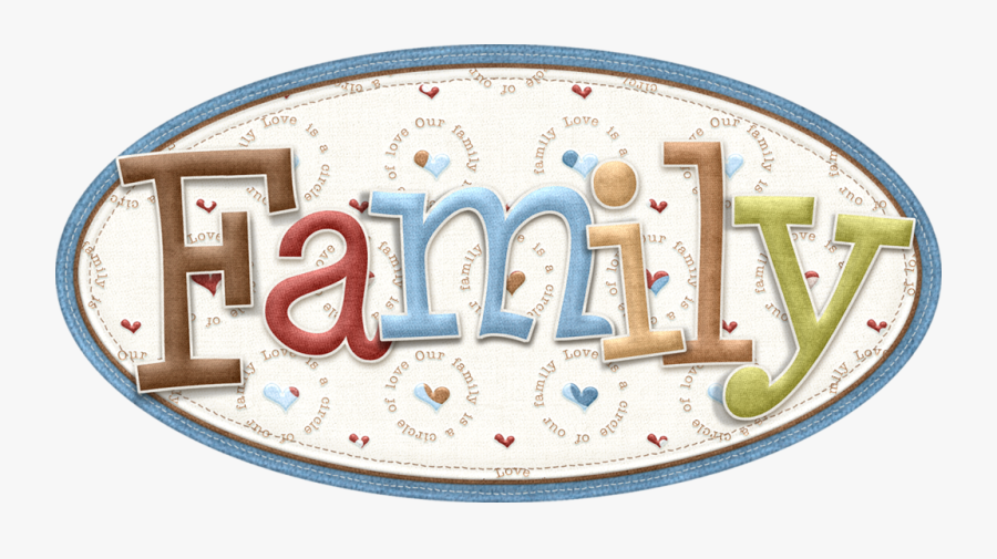 Family Scrapbooking Clip Art, Transparent Clipart