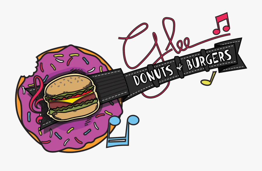Glee Donuts And Burgers - Glee's Donuts, Transparent Clipart