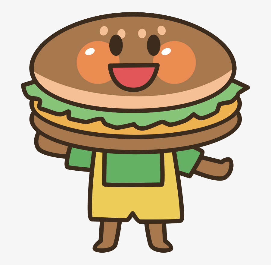 Whopper,american Food,hamburger - Hamburger, Transparent Clipart