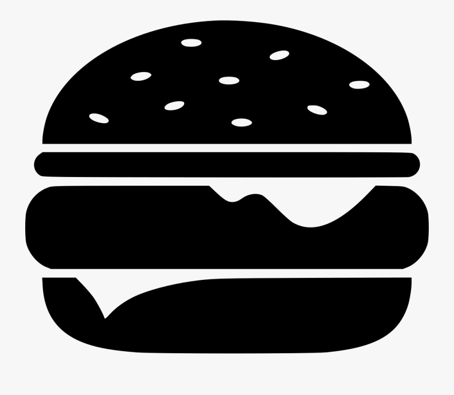 Hamburger - Just Grubbin, Transparent Clipart