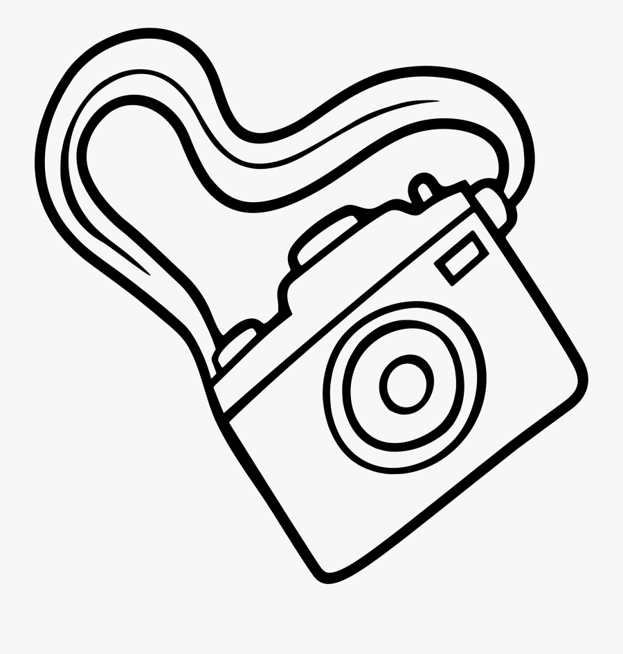 The Pearl-qatar Restaurant Paper Hamburger Delivery - Camera Clipart Black And White, Transparent Clipart