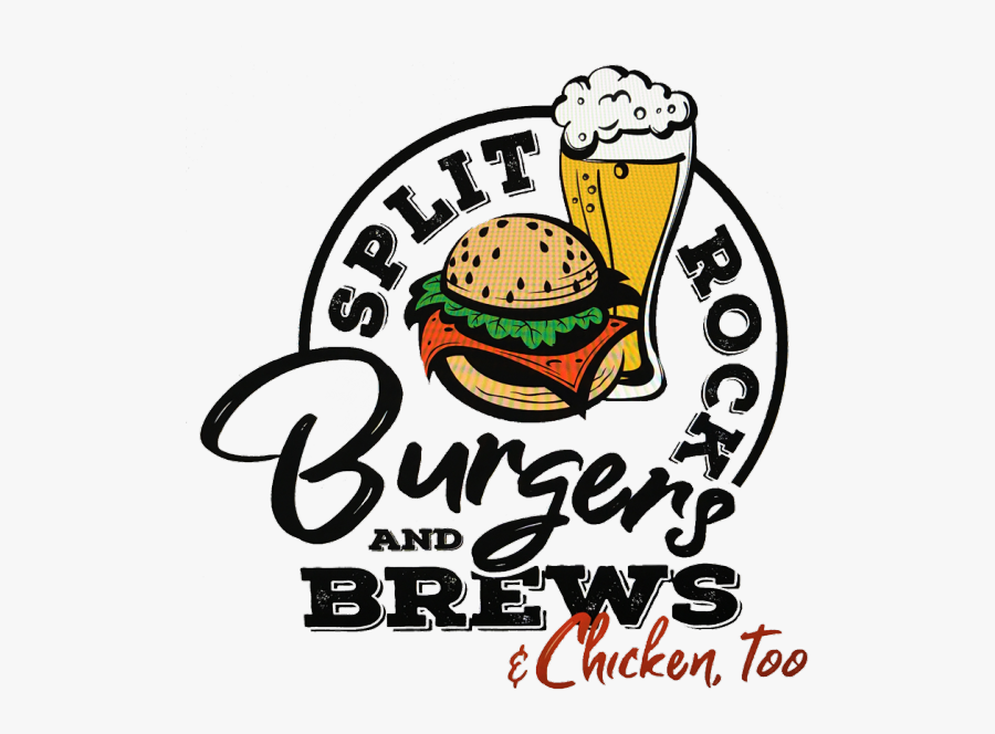 Split Rock Burgers And Brews Llc - Galvan National High School, Transparent Clipart
