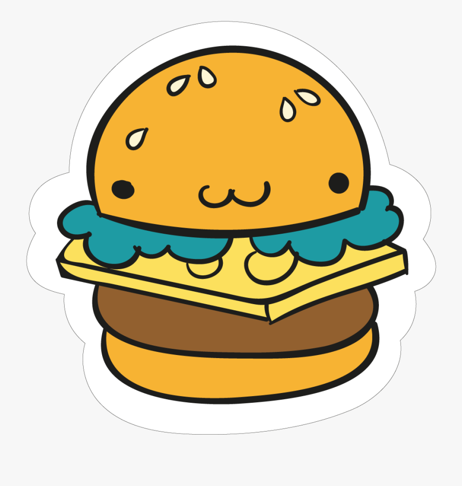 Colecção Coisas Fofas - Food Stickers Png, Transparent Clipart