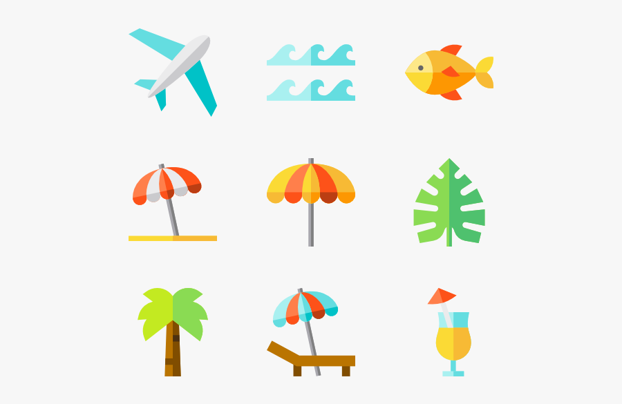 Clip Art Icons Free - Hawaii Icon, Transparent Clipart