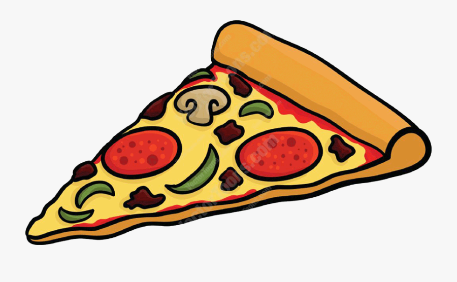 Slice Of Pizza Clipart - Slice Of Pizza Cartoon, Transparent Clipart