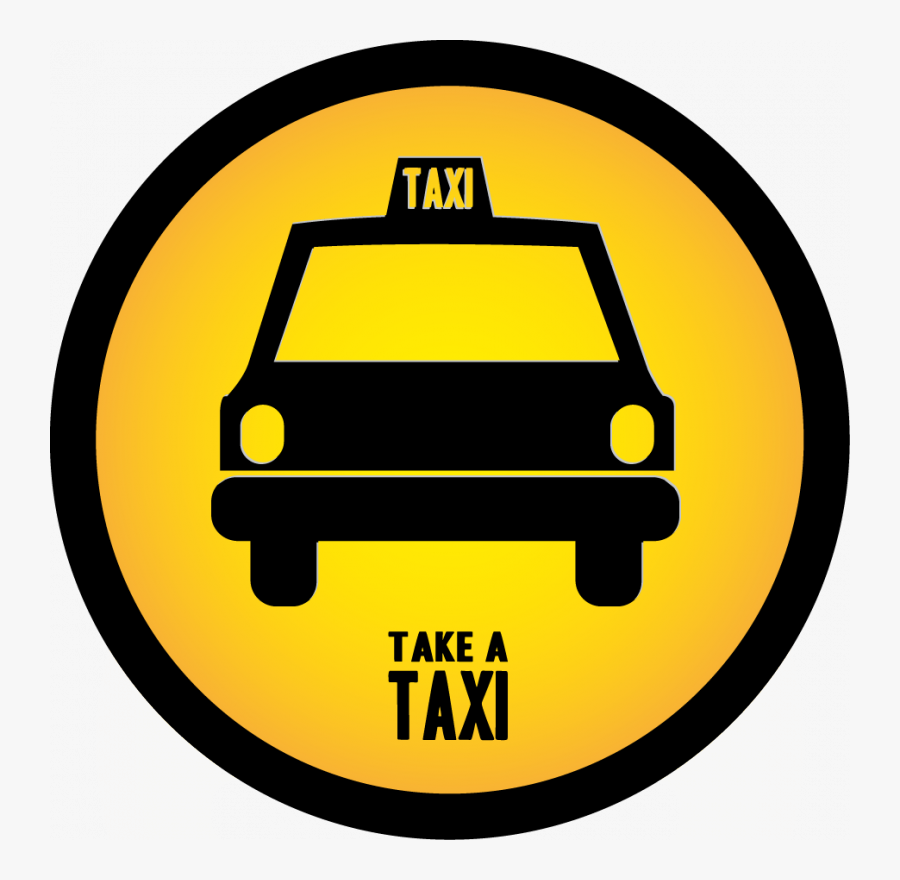 New York Stickers - New York Taxi Logo, Transparent Clipart