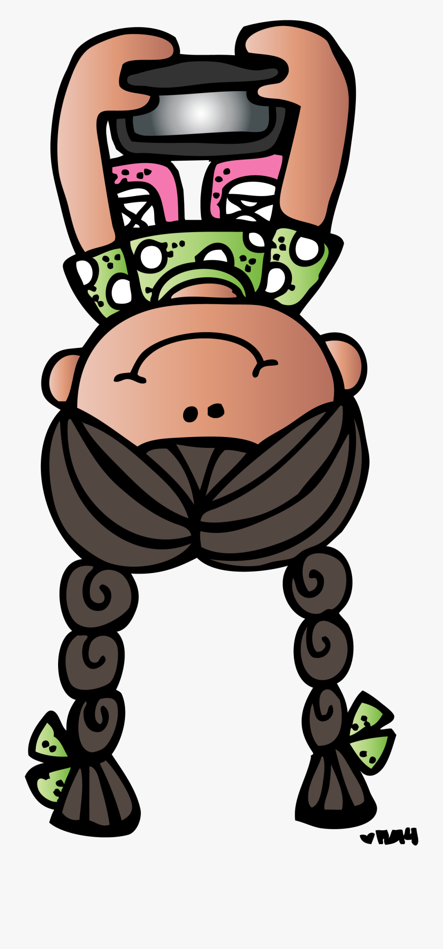 Praying Clipart Prayer Helper - Melonheadz Silly, Transparent Clipart