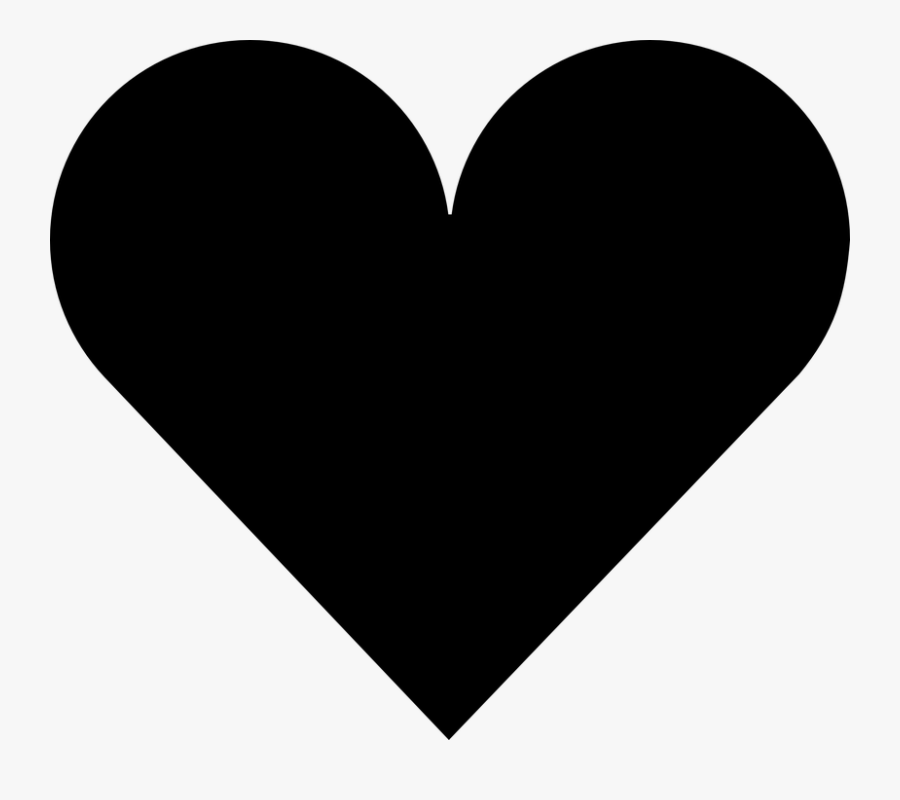 Instagram Heart White Png, Transparent Clipart