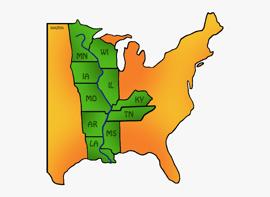 Famous Landmarks Of Iowa - Us Temperature Map June, Transparent Clipart