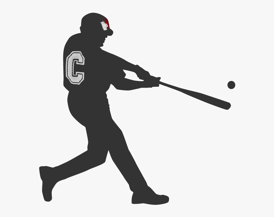 Mlb Baseball Player Clip Art Vector Graphics - Baseball Themed Christmas Card, Transparent Clipart