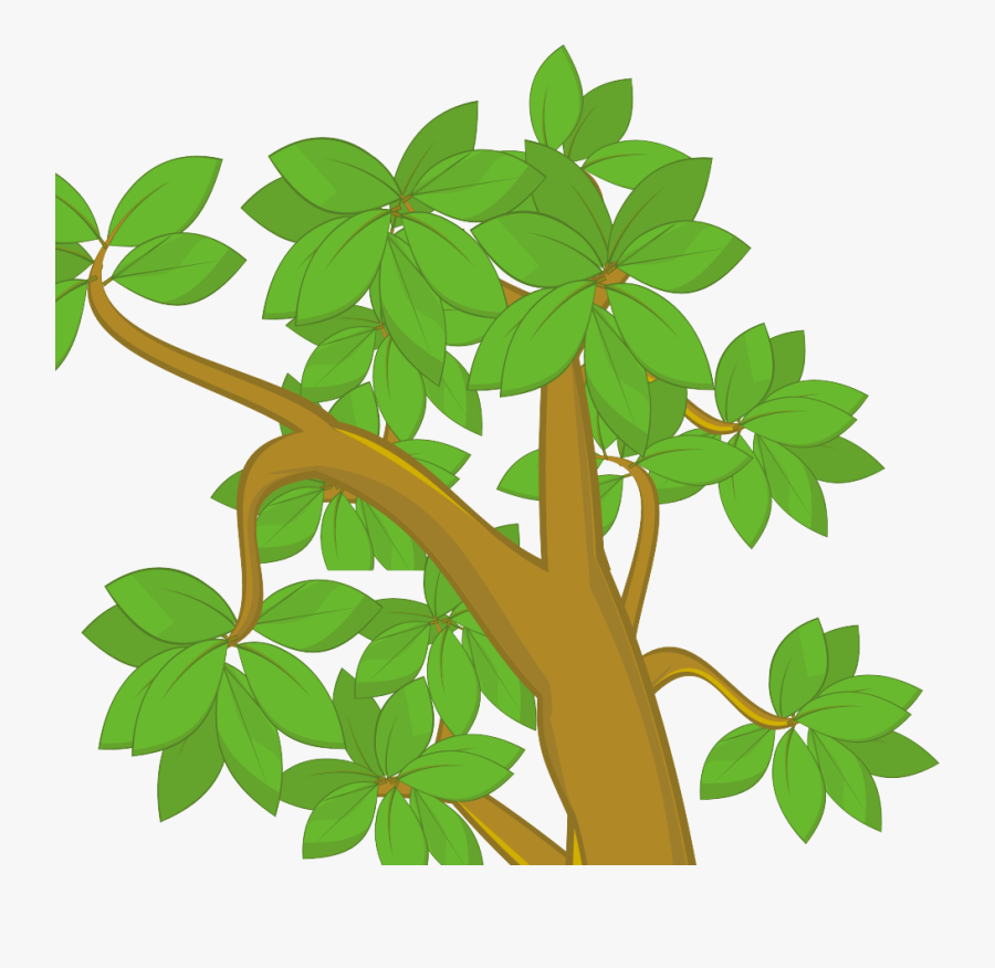 Transparent Oak Tree Clipart - Clipart Cartoon Tree Png, Transparent Clipart