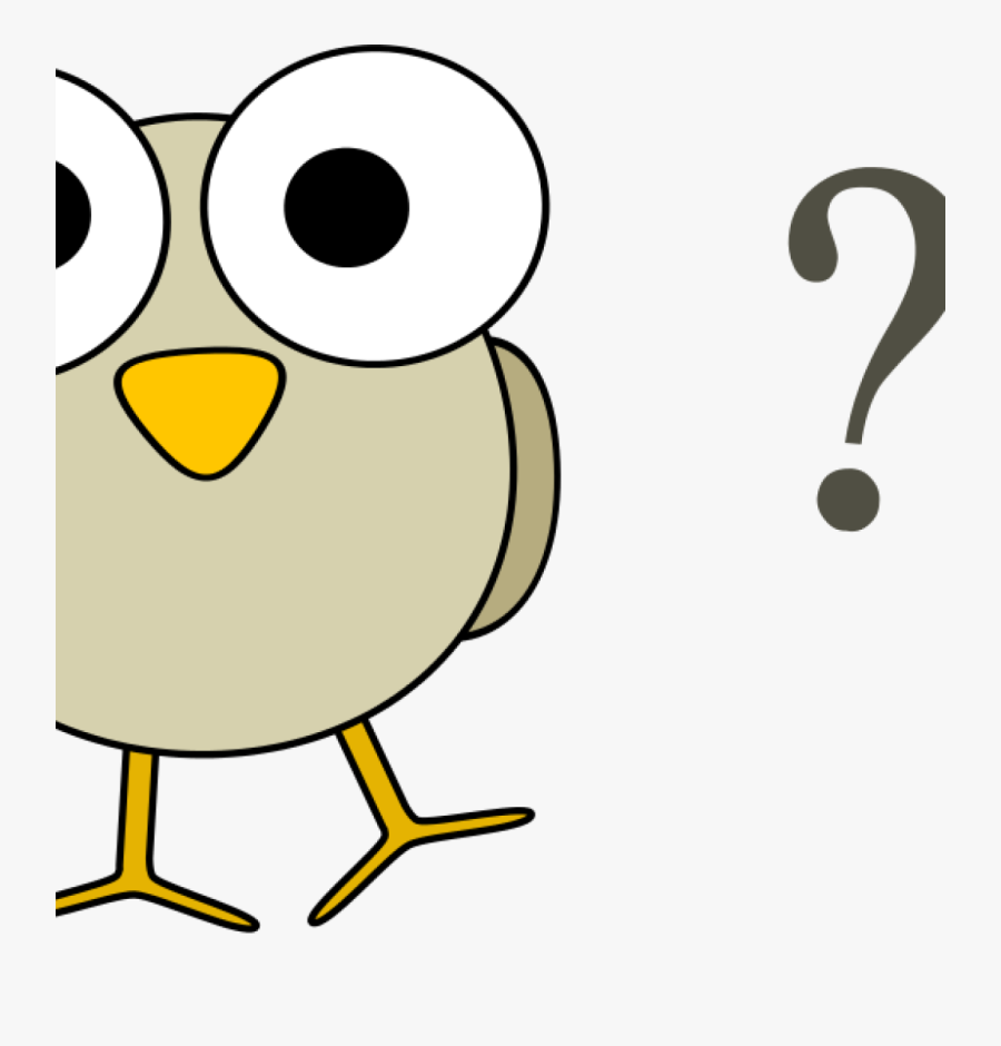 Transparent Question Mark Face Png - Owl With Question Mark, Transparent Clipart