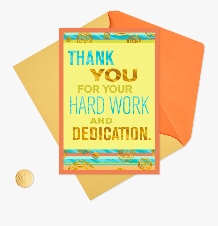 Thank You Administrative Professionals Day Card - Paper, Transparent Clipart