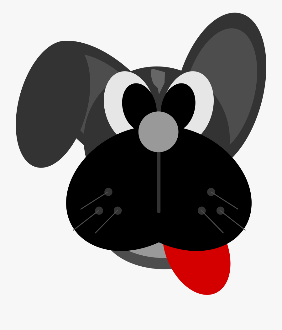 Black And White,siberian Husky,bulldog - Dog, Transparent Clipart