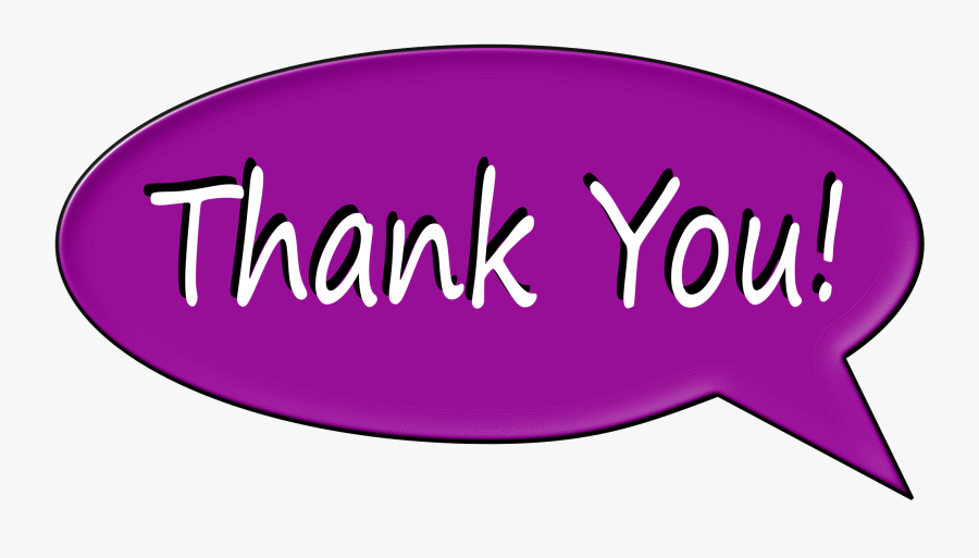 Computer Icons Clip Art - Thank You In A Bubble, Transparent Clipart