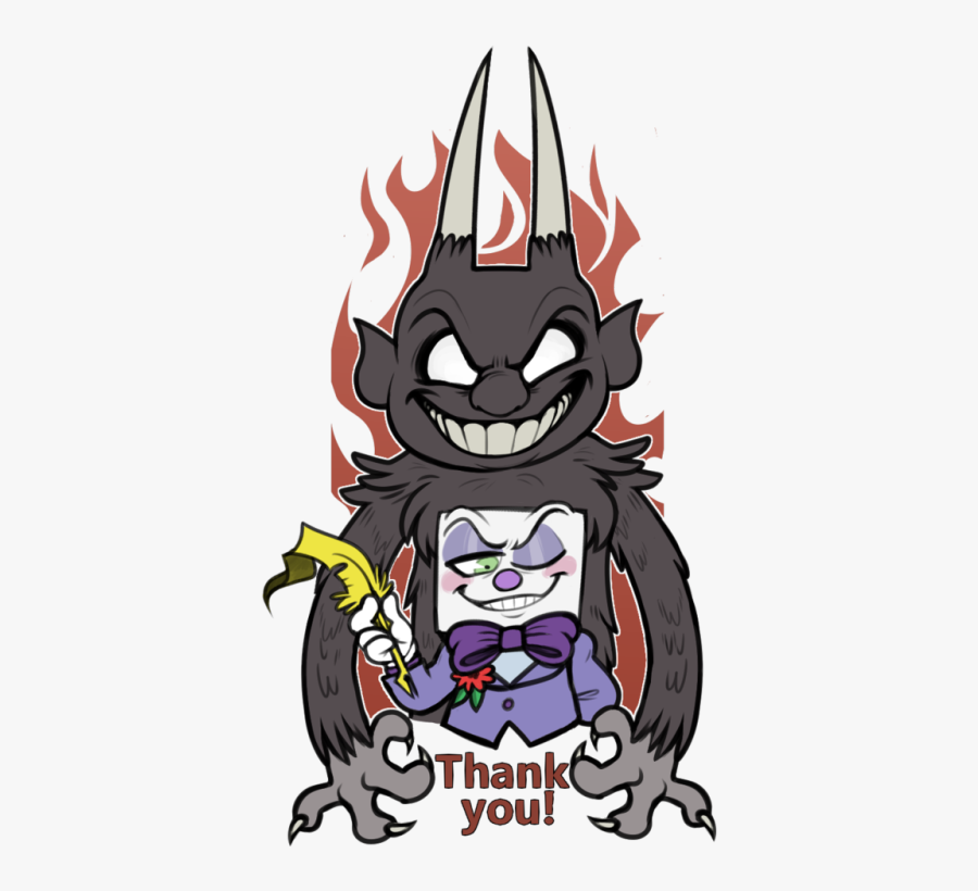 Heh Clipart Thank You - Fondos De Pantalla Del Diablo De Cuphead, Transparent Clipart