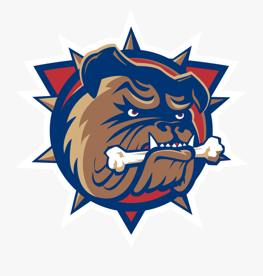 Hamilton Bulldogs Logo, Transparent Clipart
