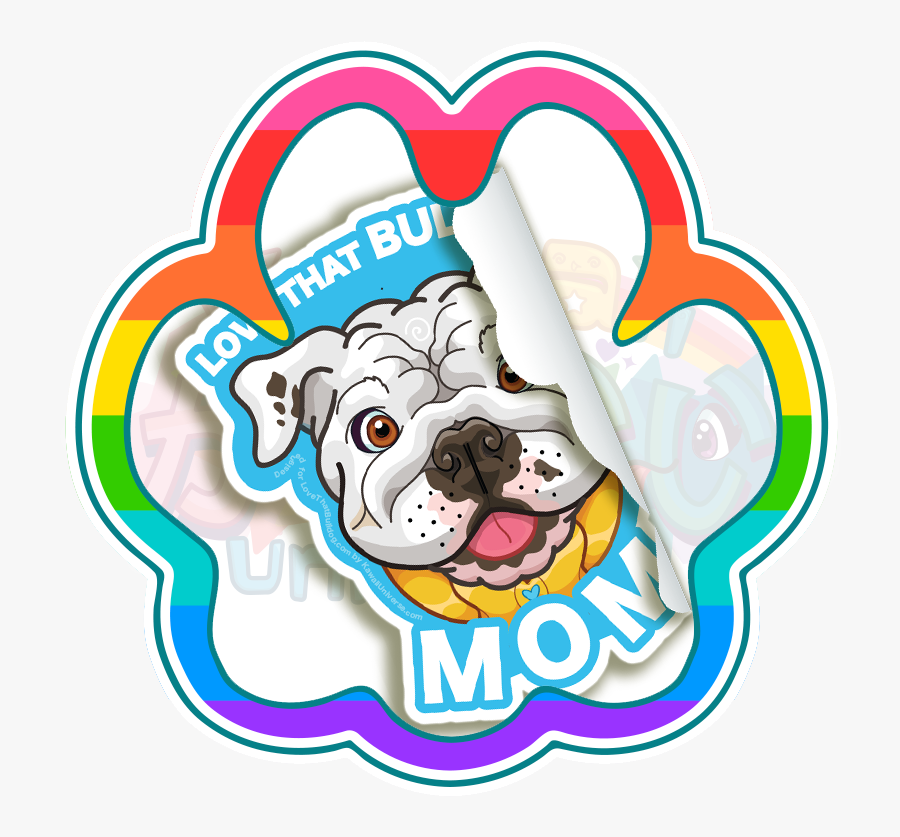 English Bulldog Clipart Kawaii, Transparent Clipart