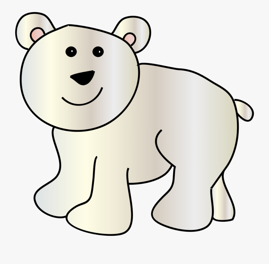 Polar Bear Clip Art Polar Bears And Clipartix - Clip Art Polar Bear Cub, Transparent Clipart