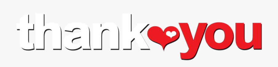 Thank You Heart Clipart, Transparent Clipart