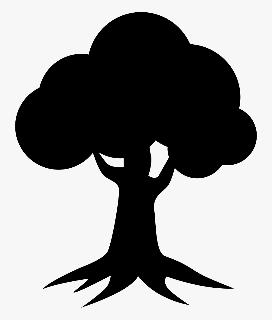 Royal Oak Homes Logo Of Tree Silhouette Comments - Tree Symbol Black