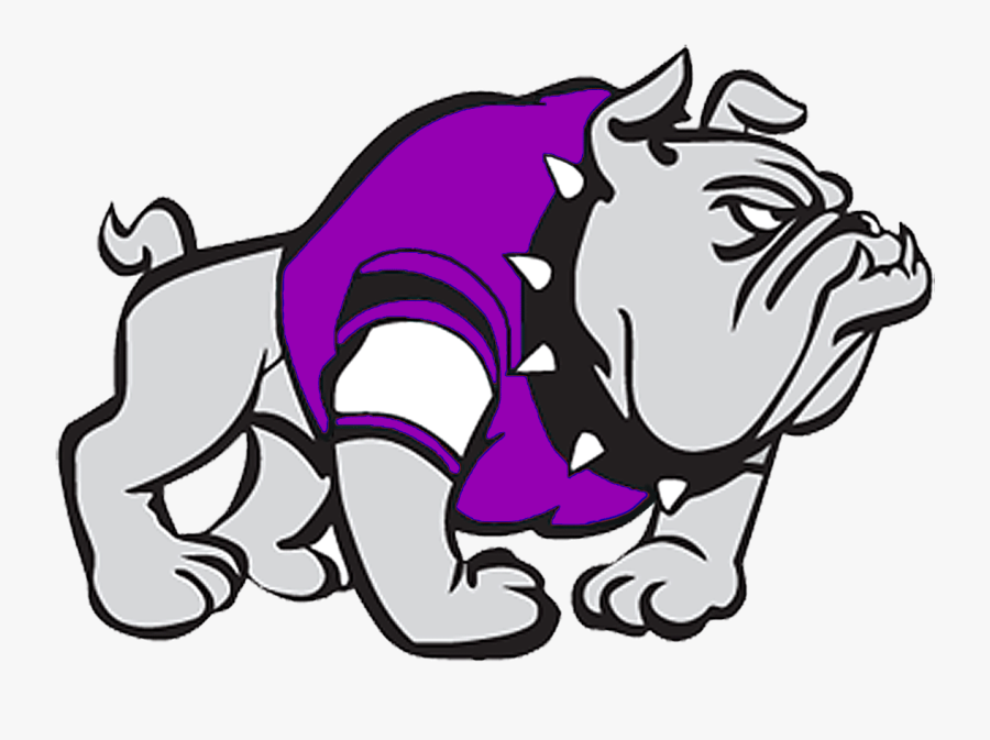 Bulldog Clipart Purple - Purple Bulldog Logo, Transparent Clipart