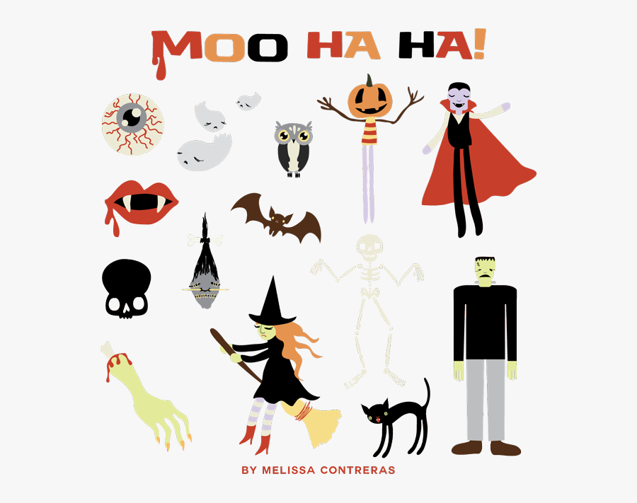 Free Halloween Clip Art By Aeolidia, Transparent Clipart