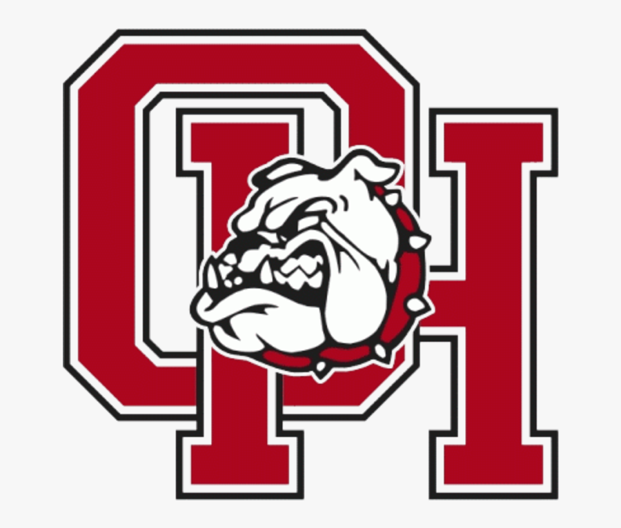 Bulldog Clipart Oak Hills - North Jr High School Evansville, Transparent Clipart