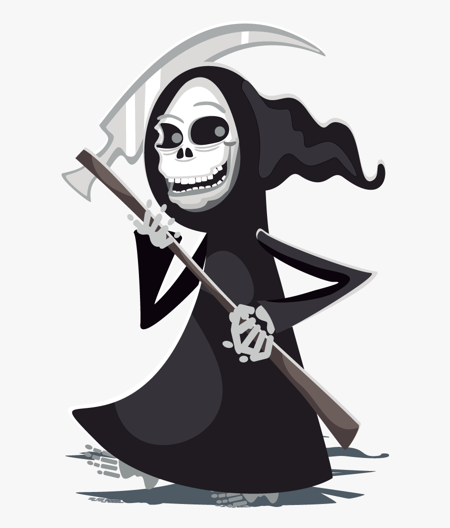 Free Grim Reaper Clipart Public Domain Halloween Clip - Transparent Background Grim Reaper Clipart Png, Transparent Clipart