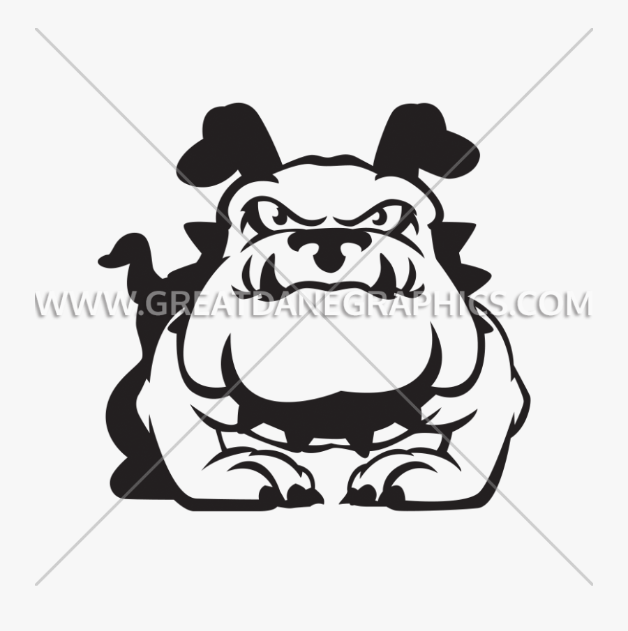 Drawing Bulldogs Standing Transparent Png Clipart Free - Cartoon, Transparent Clipart